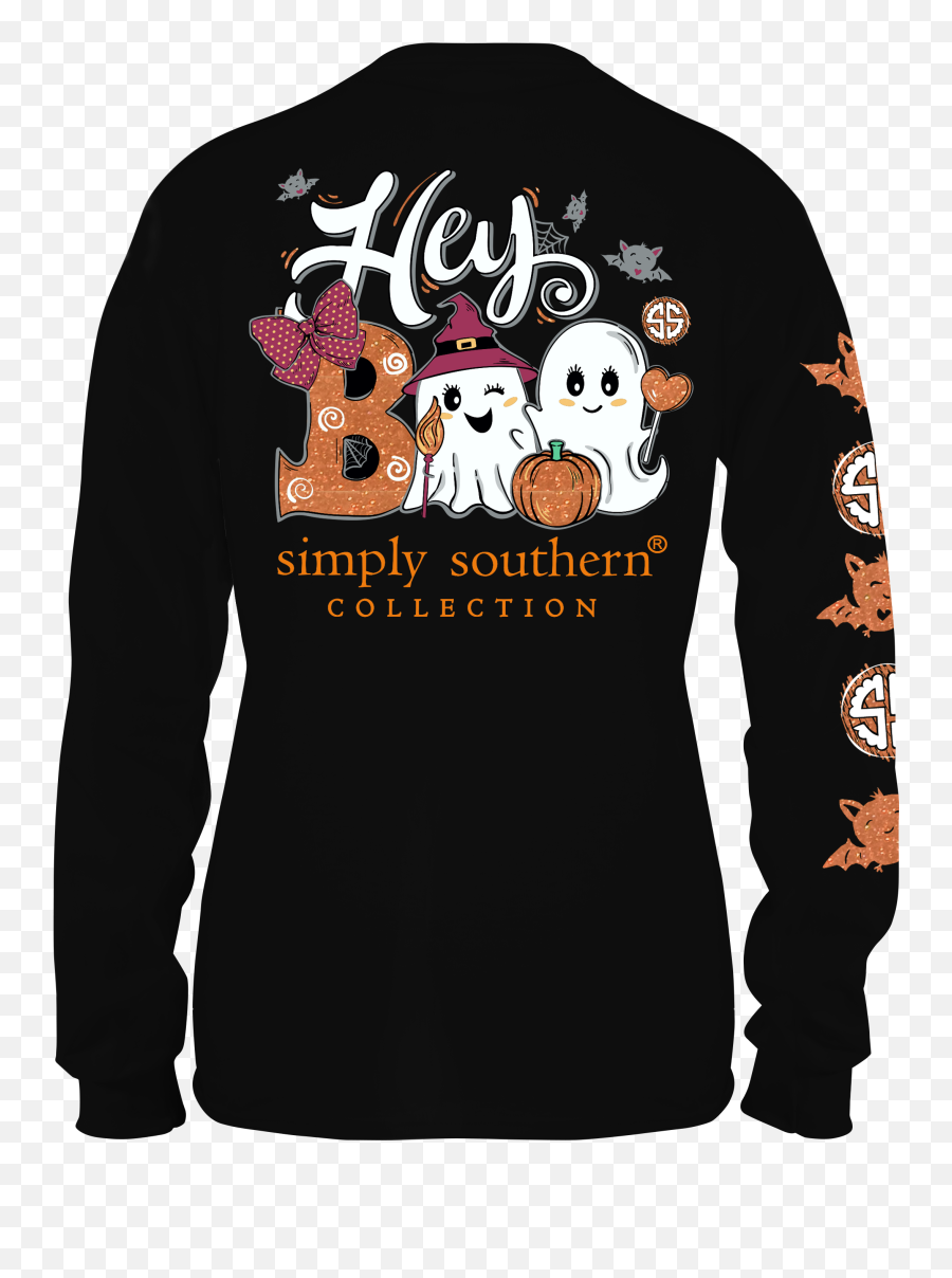 Download Black Long Sleeve T Shirt Template - Simply Fall Simply Southern Shirts Png,Black T Shirt Template Png