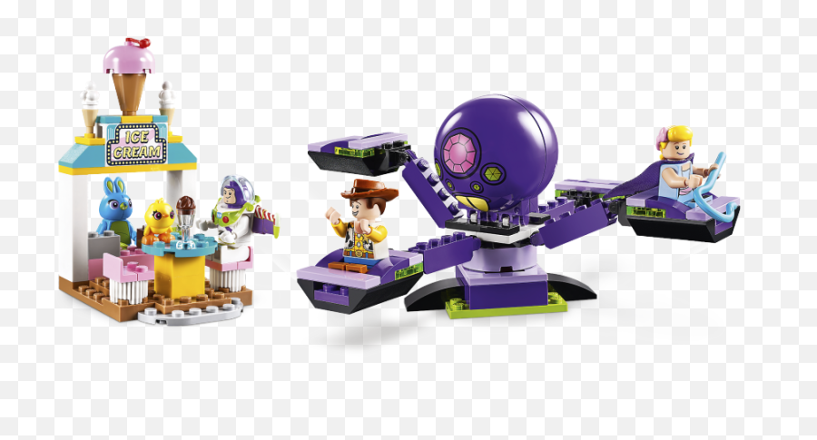10770 Lego Toy Story 4 Buzz U0026 Woodyu0027s Carnival Mania - Lego 10770 Toy Story 4 Buzz Carnival Png,Woody And Buzz Png