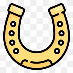 Dancing Horse And Horseshoe Background Free Vector Icons - Clip Art png