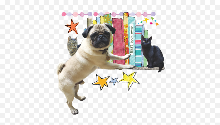 Dougu0027s Book Doug The Pug - Pug Png,Pug Png