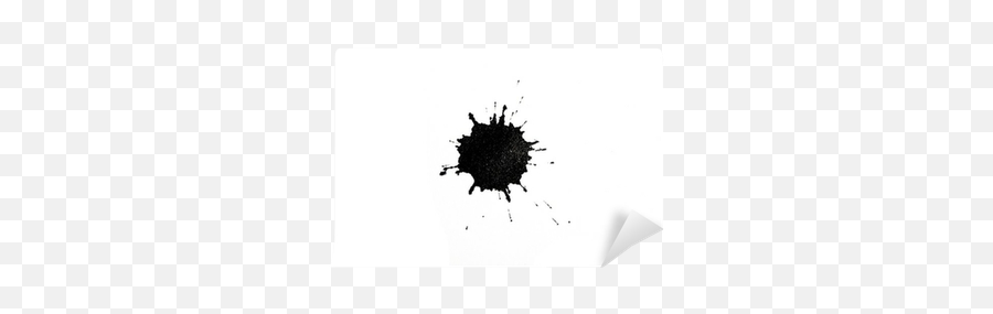 Black Ink Blot - Sunflower Png,Ink Blot Png