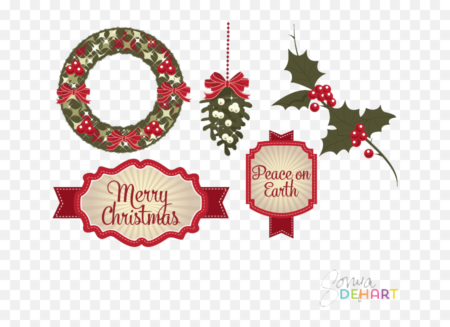 Download Christmas Elements File Hq Png Image Freepngimg - Clip Art,Element Png