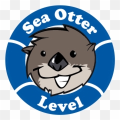 Download Hd Clipart Swimming Sea Otter - Colour Wheel Primary Secondary And Tertiary Colours Png,Aperture Science Logo Transparent
