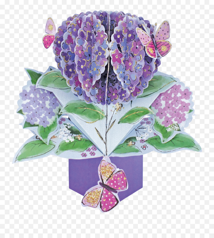 Sec - Pop173 Greeting Card Png,Hydrangea Png