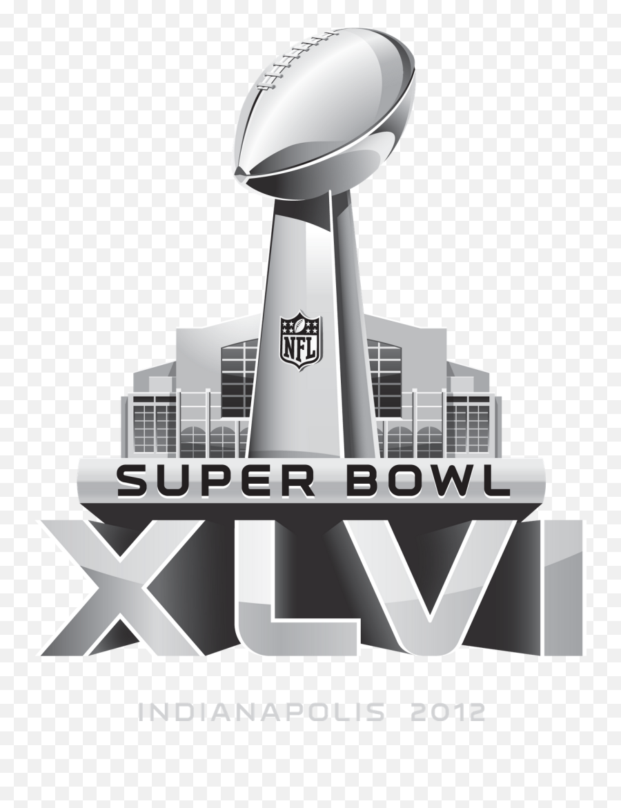 Logo Del Super Bowl 46 En Alta Resolución - Super Bowl Xlvii Png,Lombardi Trophy Png
