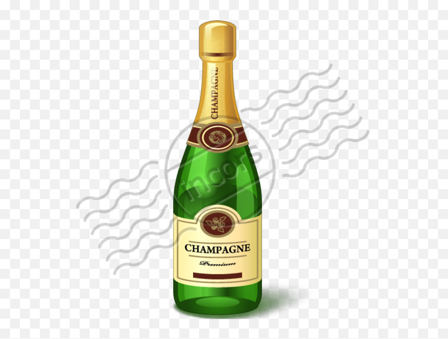 Download Champagne Bottle Hd Png - Uokplrs Champagne Bottle,Hennessy Bottle Png