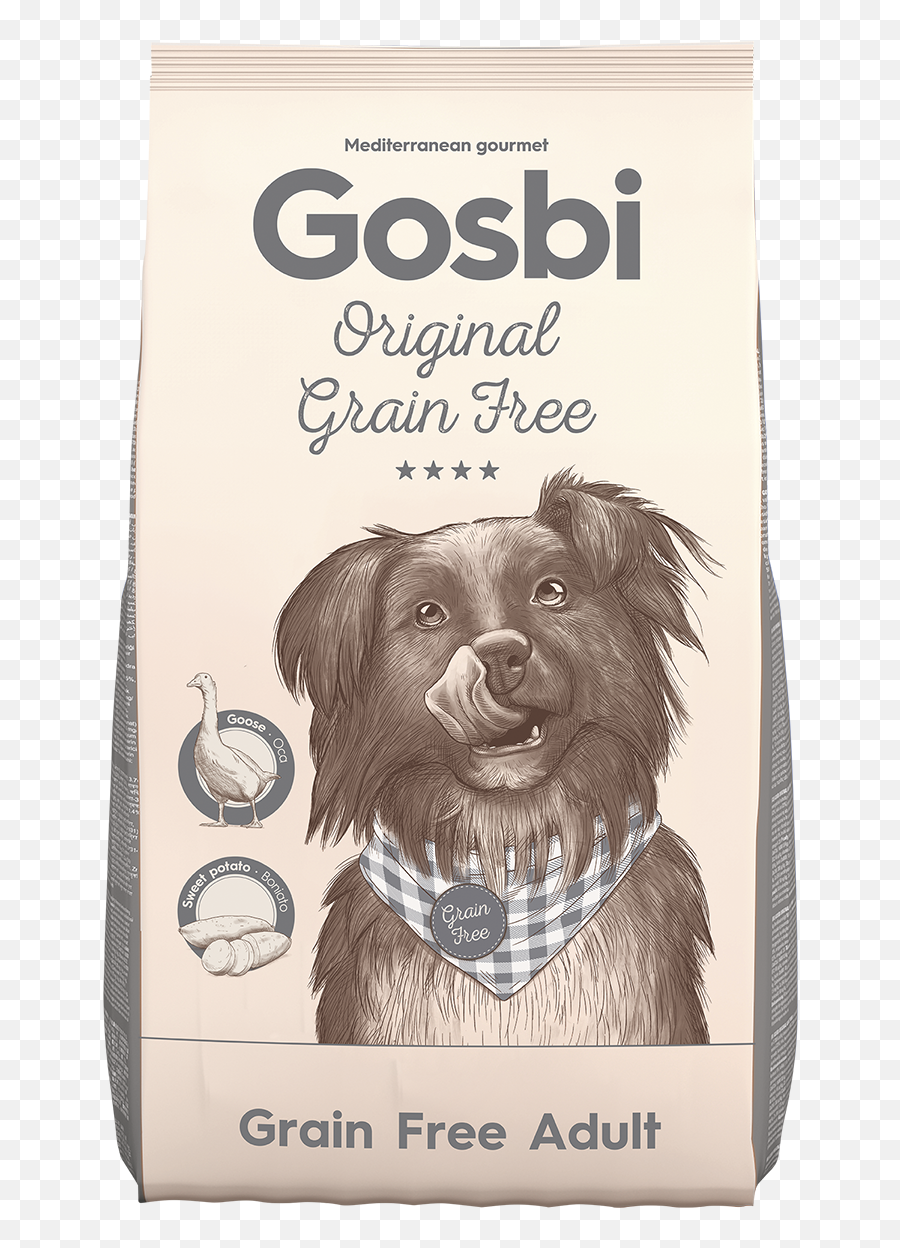 Original Dog Grain Free Adult Eng - Gosbi Gosbi Original Grain Free Png,Grain Png