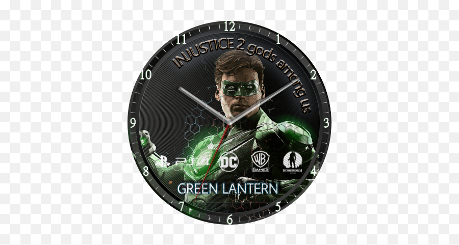 Injustice 2 Themed Round Watch Face - Round Custom Faces Justice League Zack Snyder 2021 Png,Injustice 2 Png