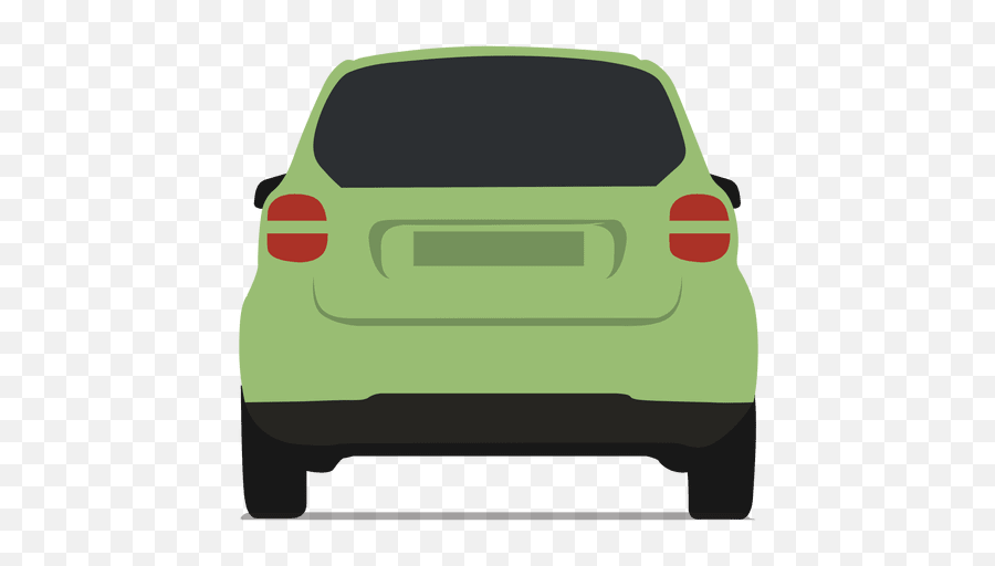 Smart Car Rear View - Vector Car Back View Png,Car Rear Png