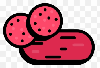 Pepperoni Png Icon - Vector Logo