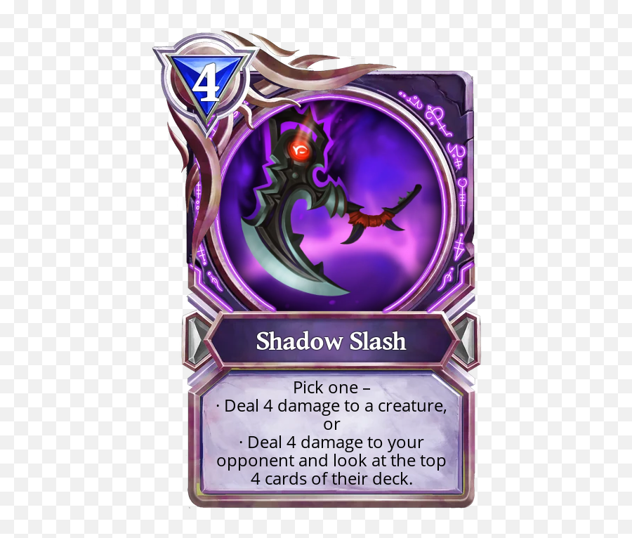 Shadow Slashu0027s Data From Gods Unchained Tcg Asset Analyzer - Fictional Character Png,Slash Mark Png