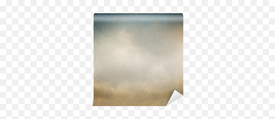 Vintage Background With Clouds And Paper Texture Wall Mural U2022 Pixers - We Live To Change Horizontal Png,Paper Texture Png