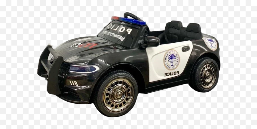 Custom Police Car 12v Kids Ride - Roadster Png,Police Car Transparent