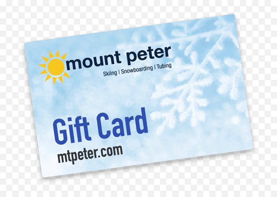 Gift Cards Mount Peter - Horizontal Png,Gift Card Png