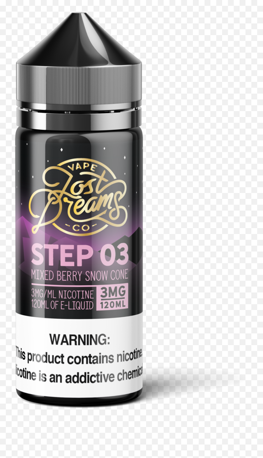 Lost Dreams Vape Co - Step 03 Mixed Berry Snow Cone Body Spray Png,Snow Cone Png