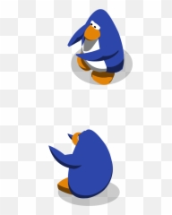 Old Blue Clapping Penguins - Club Transparent Gif Background Gifs png