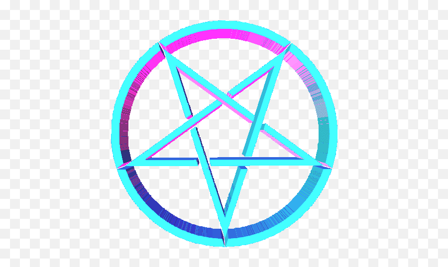 Pentagrama Pentagram Sticker By Um Kookie Qualquer - Magic Pentagram Png,Satanic Pentagram Png