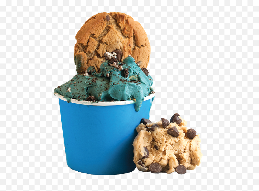 Cloud Nine Creamery Liquid Nitrogen Ice Cream Seattle - Cookie Monster Ice Cream Seattle Png,Cookie Monster Transparent