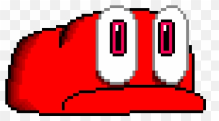 Cappy From The Odyssey Clipart - Grave Pixel Art Png,Cappy Png