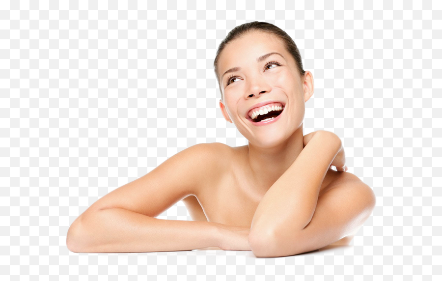 Attractive Woman Smiling - Happy Woman Face Free Png,Woman Face Png