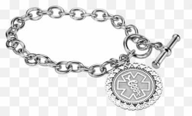 Alert Hearts Bracelet 26mm - Solid Png,Religious Icon Bracelet