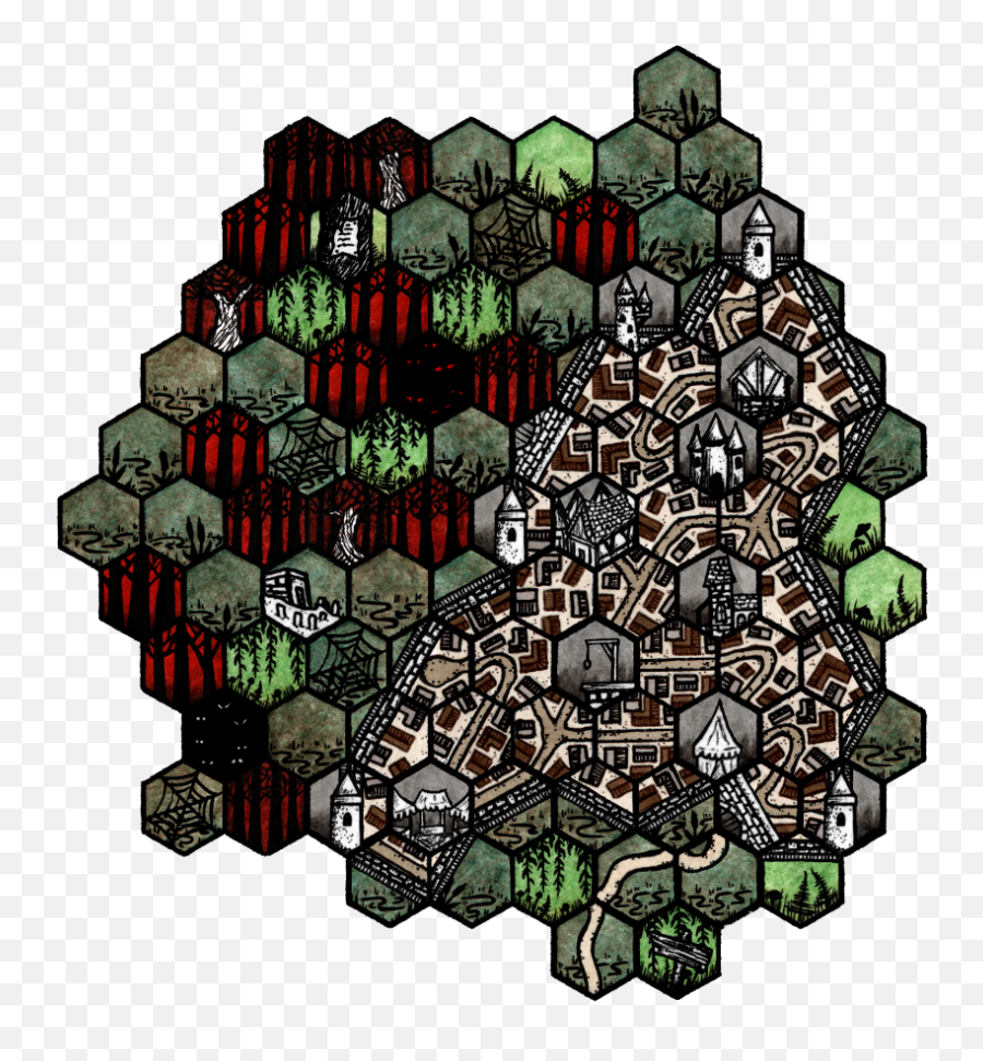Cecil - Shadow Of The Demon Lord Hex Map Png,Dnd Potion Map Icon