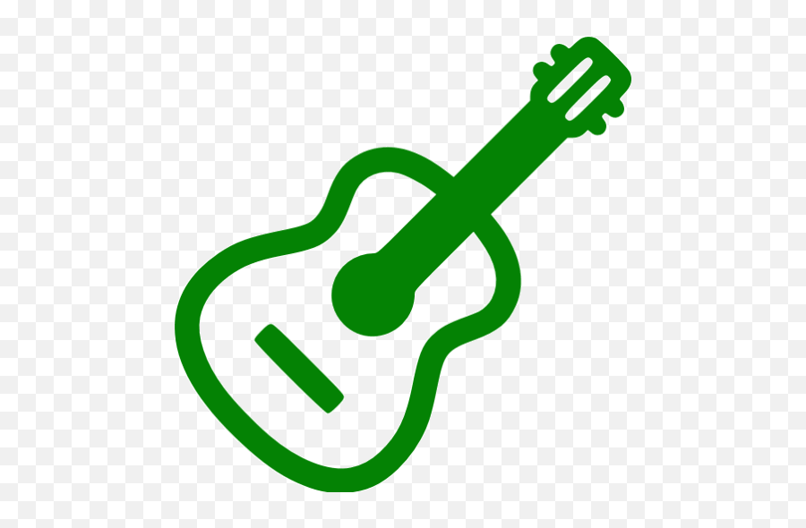 Green Guitar Icon - Guitar Logo Png,Guitar Folder Icon