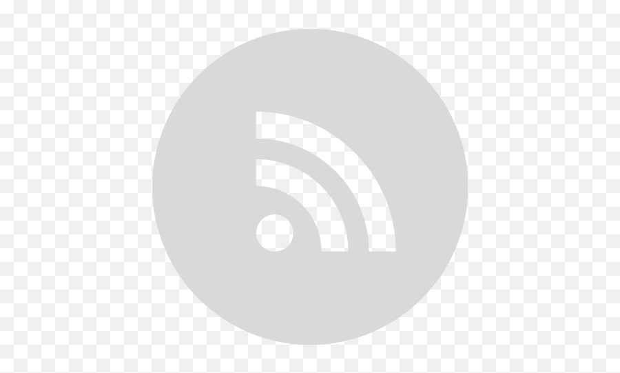 Gray Rss Icon Png