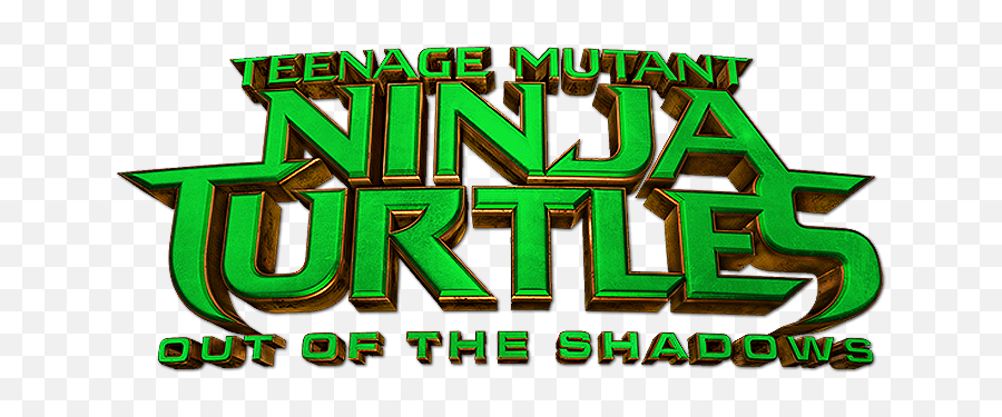 Teenage Mutant Ninja Turtles 2 - Teenage Mutant Ninja Turtles Out Of The Shadows Clear Logo Png,Ninja Turtle Logo