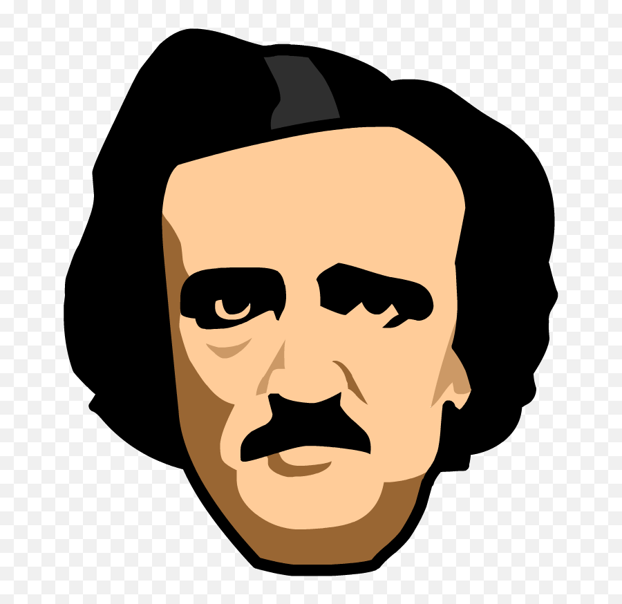 Step 1 View The Video Clips - Poetry Libguides At Madison Png Download Edgar Allan Poe Png,Poe Icon