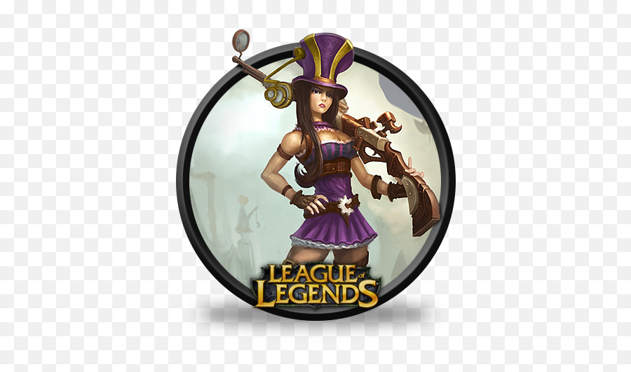 Caitlyn Icon League Of Legends Iconset Fazie69 - Lol Caitlyn Png,League Of Legends Draven Icon