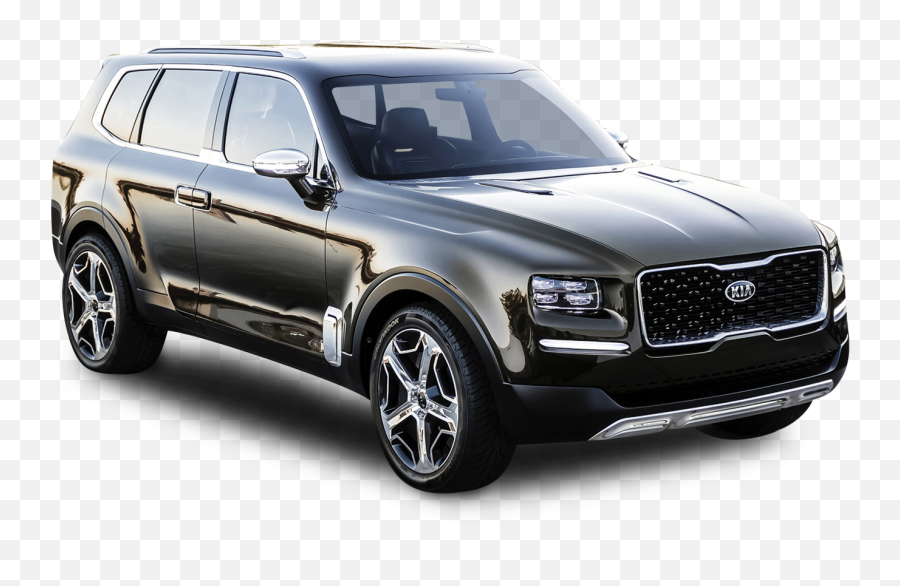 Kia Telluride Black Car Png Image - Pngpix,Kia Png