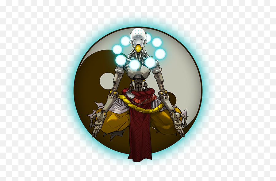 Zenyatta Gamebanana Sprays - Zenyatta Concept Art Png,Taokaka Icon