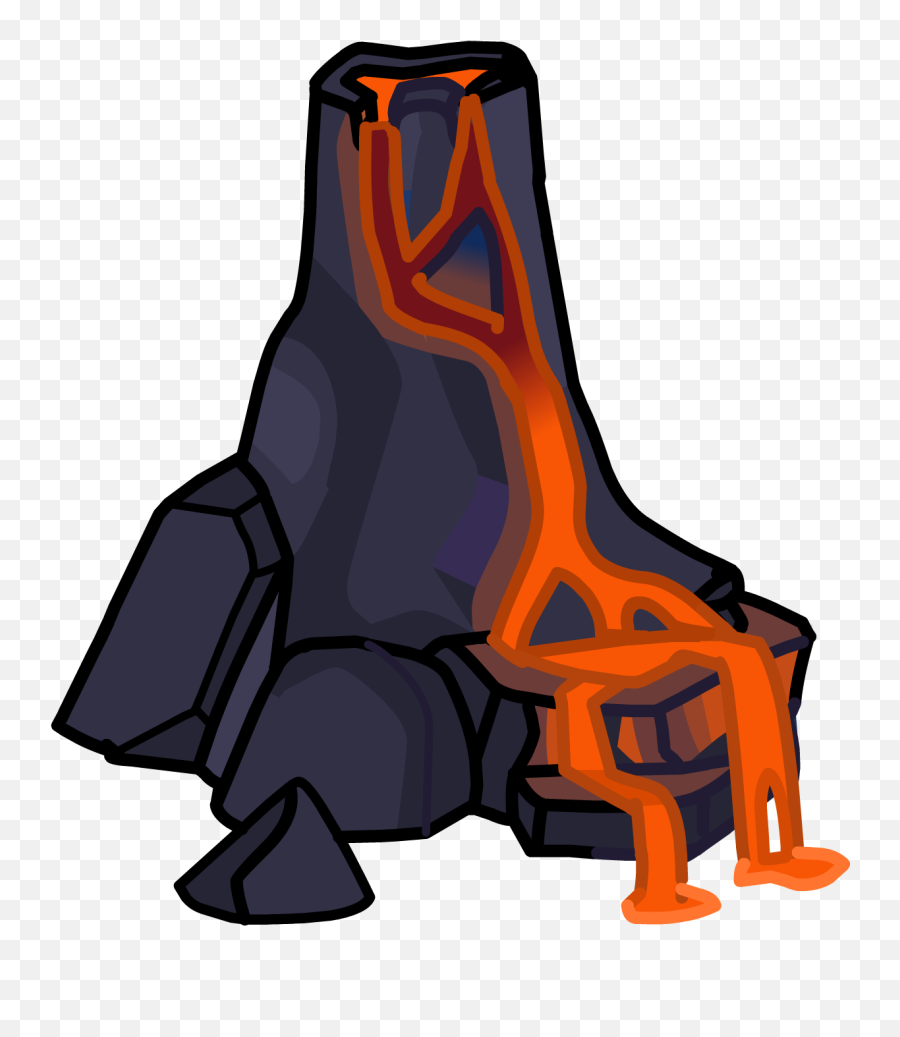 Image Lavacliffsicon Club Penguin - Lava Club Penguin Vertical Png,Lava Icon