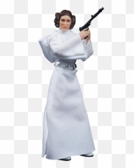Star Wars A New Hope Black Series Archive Action Figure Princess Leia - png