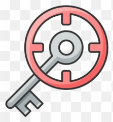 Target Keywords Focus Goal Free Icon Of Marketing And Seo - Hippie Scooby Doo Flowers png
