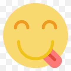Tongue Face Smiling Interface Happy Faces Emoticons - Wide Grin Png,Winking Icon