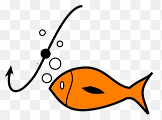 What You Can Learn From Clickbait Learning Tree Blog - Fish With Hook Cartoon Png,Clickbait Png