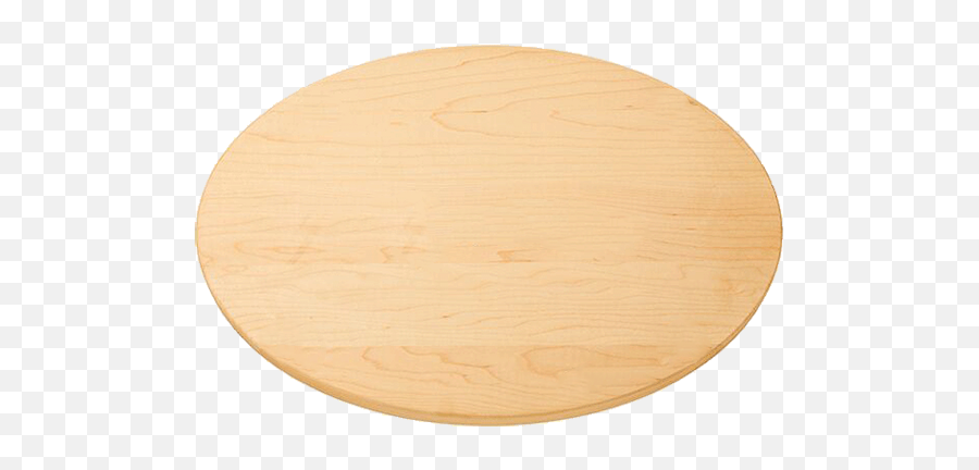 Maple Leaf Oval Custom Cutting Board Without Handles Png