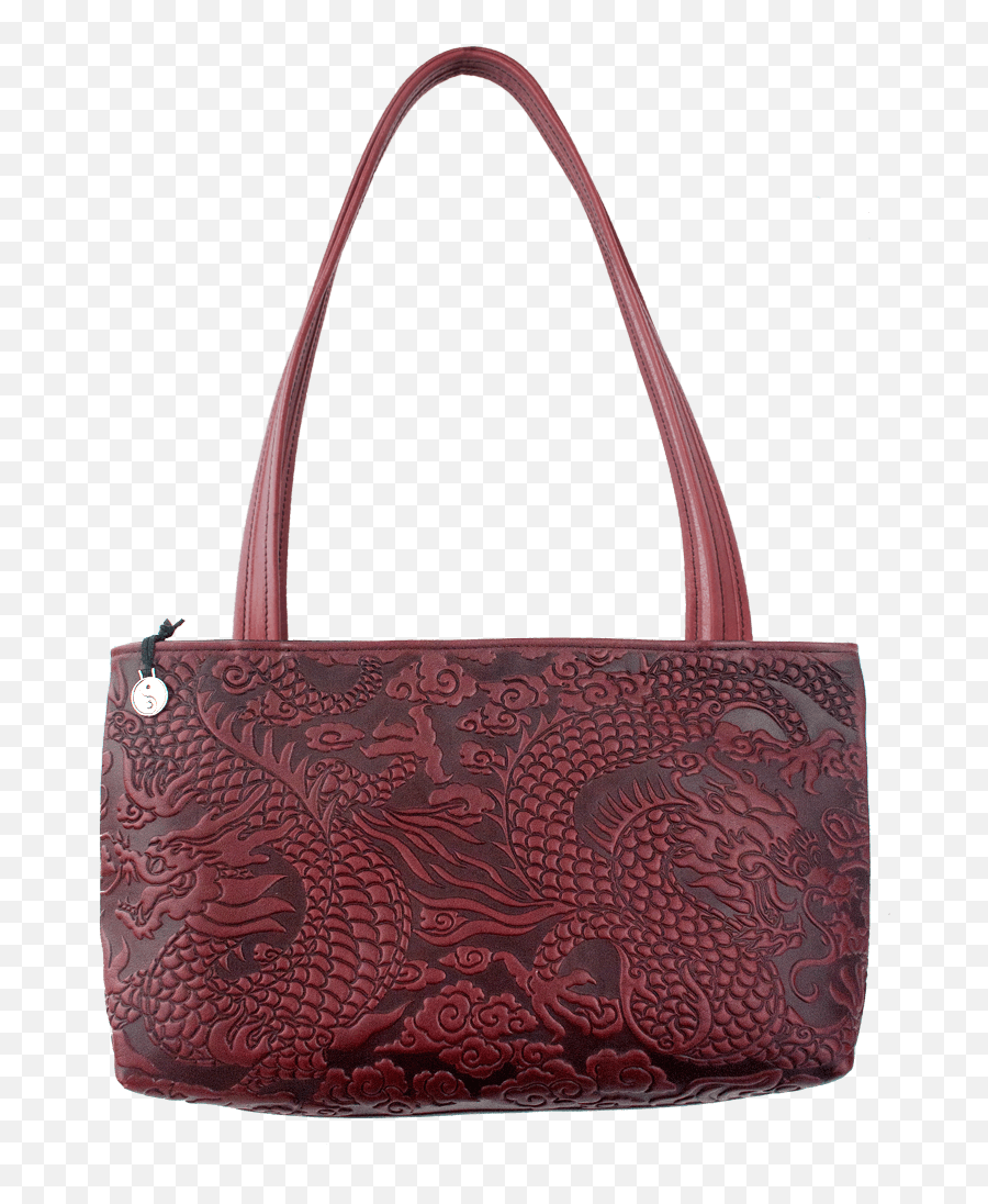 Leather Handbag Cloud Dragon Streamline - Top Handle Handbag Png,Tiny Dragon Icon