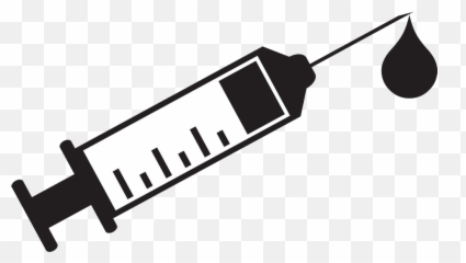 Syringe Clipart - ClipartWorld Art Black png