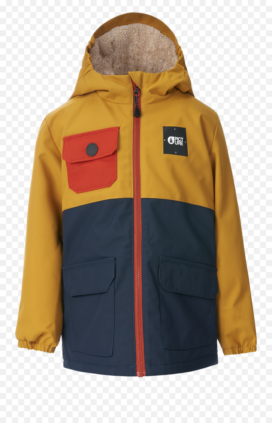 Kids Snow Jackets Picture - Picture Png,Orange Icon Jacket