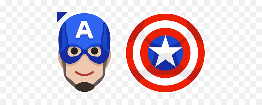 Captain America Shield Cursor U2013 Custom Browser Extension - Diy Captain America Birthday Invitation Png,Captain America Logo Png