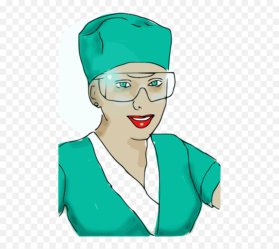 Nurse Woman Girll - Free Vector Graphic On Pixabay Enfermera Instrumentista Dibujo Animado Png,Nurse Hat Png