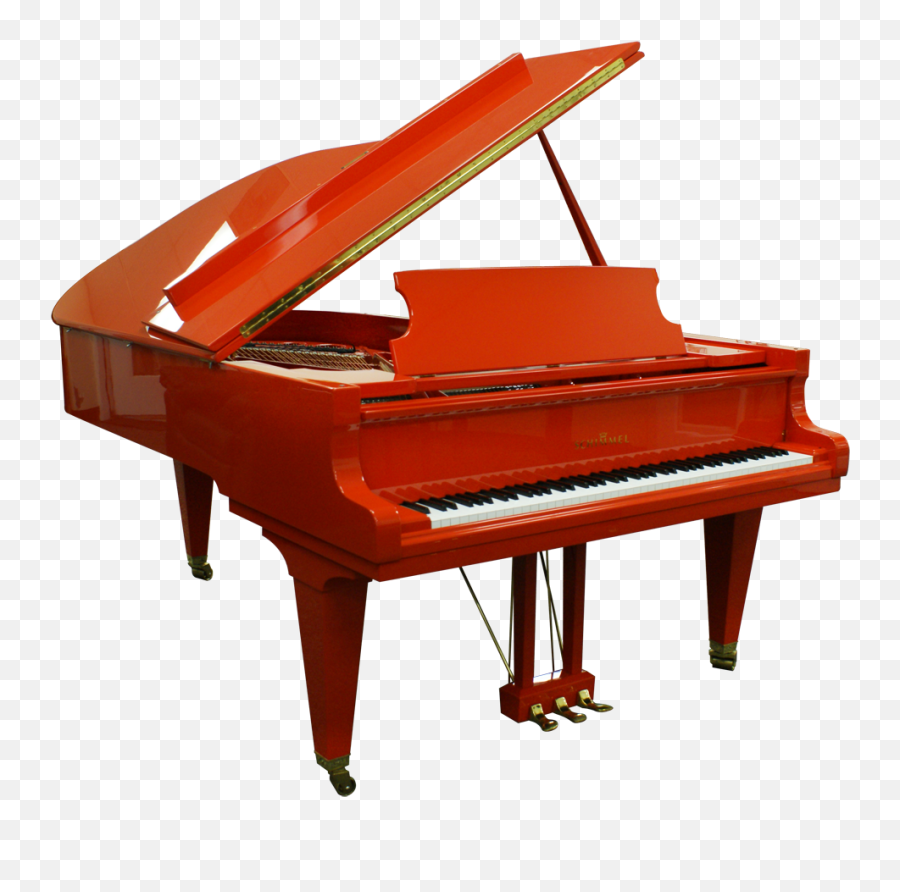 Piano Png Image Free Download - Red Grand Piano Png,Piano Keyboard Png