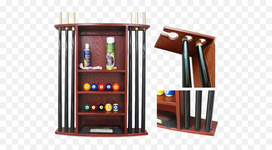 Diamond Ball And Cue Rack - Shelf Png,Pool Stick Png