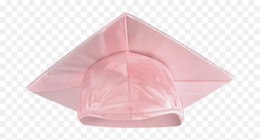 Pink Graduation Cap - Shiny Adult Graduation Cap Origami Png,Grad Cap Png