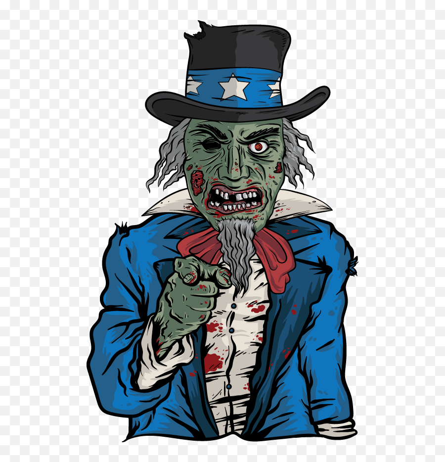 Halloween Zombie Uncle Sam Css Animation - Zombie Png,Uncle Sam Png