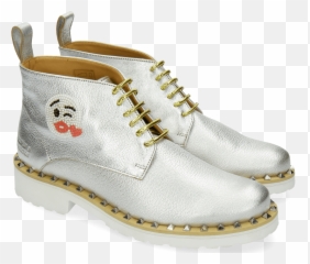 Bonnie 9 Cherso White Silver Emoji Kiss - Melvin Hamilton Png,Kiss Emoji Png