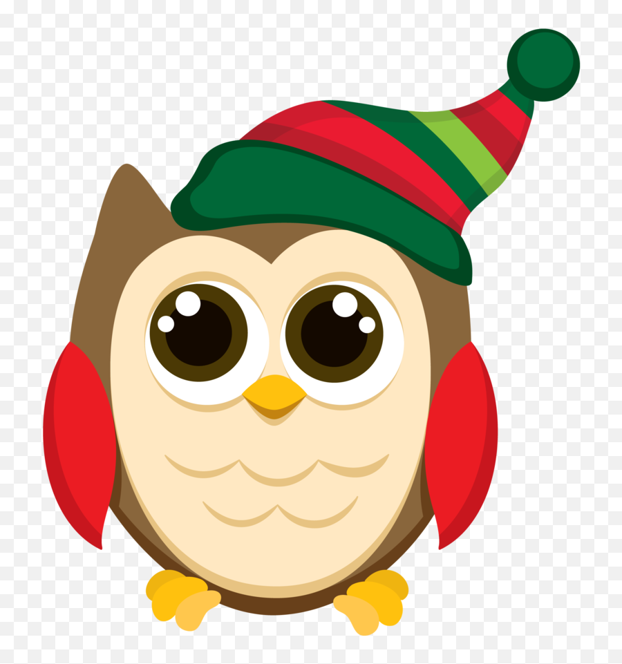 Library Of Christmas Owls Clip Stock Png Files - Christmas Owl Clipart,Owl Transparent